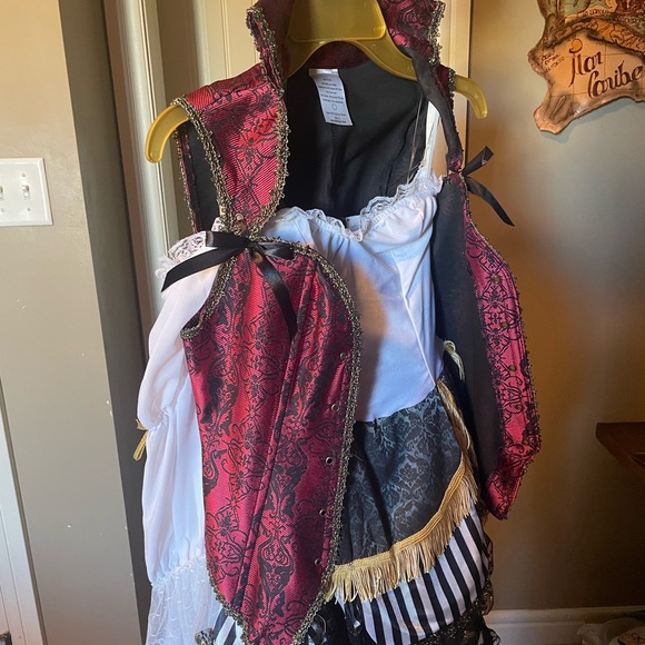 Adult High Sees Treasure Pirate Costume - Picture 6 of 14